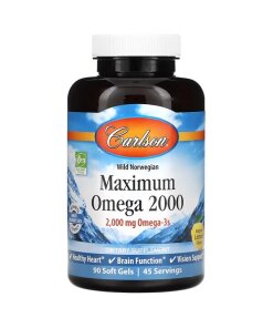 Carlson Labs - Maximum Omega 2000 - 60 softgels