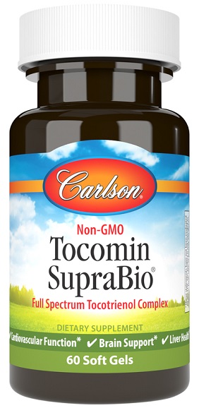 Carlson Labs - Tocomin SupraBio - 60 softgels