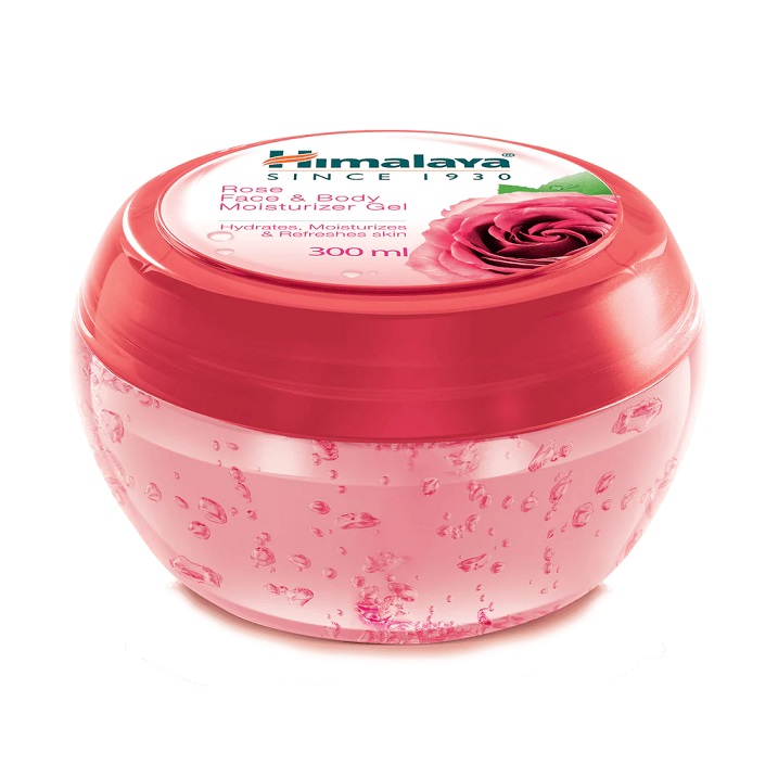 Himalaya - Rose Face & Body Moisturizer Gel - 300 ml.