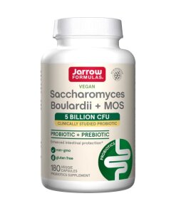 Jarrow Formulas - Saccharomyces Boulardii + MOS - 180 vcaps