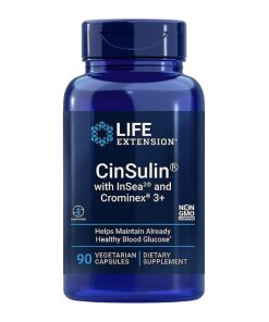 Life Extension - CinSulin with InSea2 & Crominex 3+ - 90 vcaps
