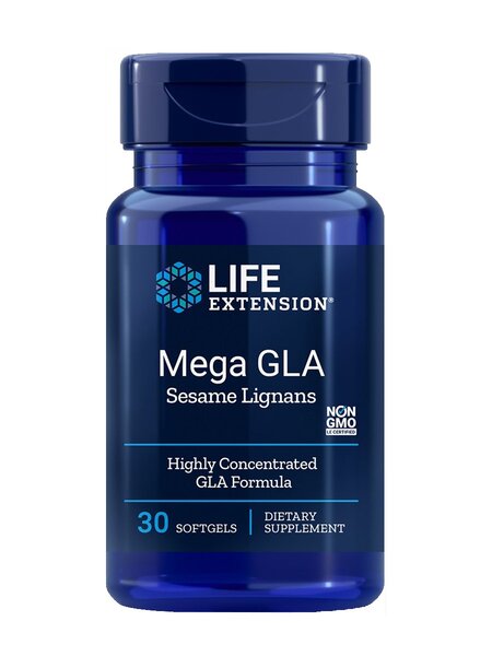 Life Extension - Mega GLA with Sesame Lignans - 30 softgels