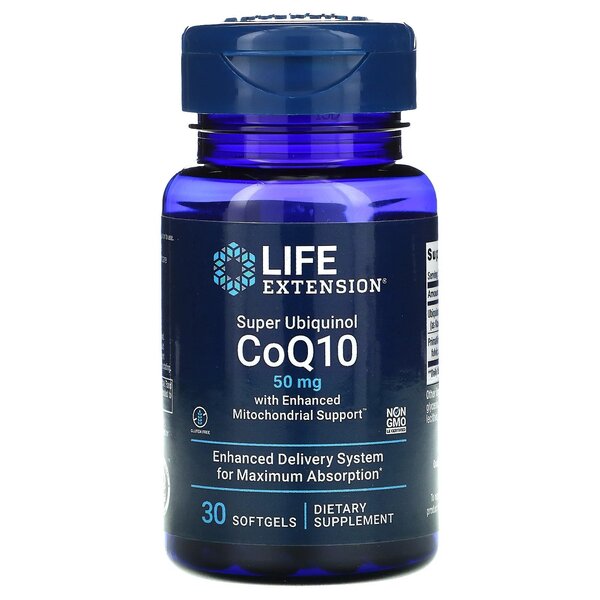 Life Extension - Super Ubiquinol CoQ10 with Enhanced Mitochondrial Support