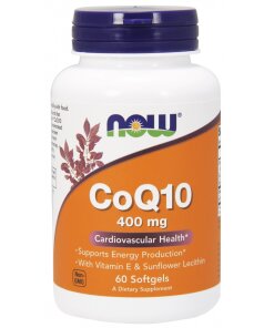 NOW Foods - CoQ10 with Lecithin & Vitamin E