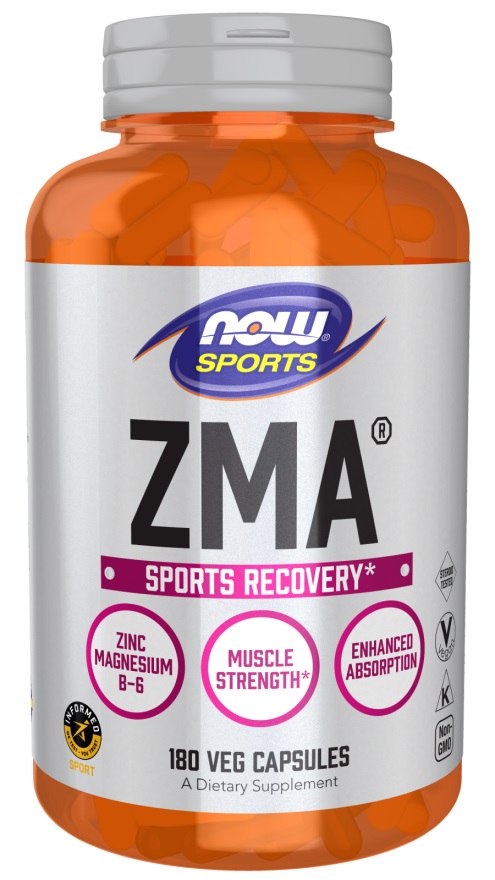 NOW Foods - ZMA - Sports Recovery - 180 vcaps