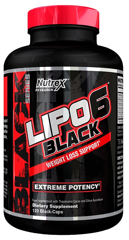 Nutrex - Lipo-6 Black - 120 liquid caps