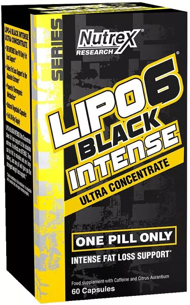 Nutrex - Lipo-6 Black Intense Ultra Concentrate - 60 caps