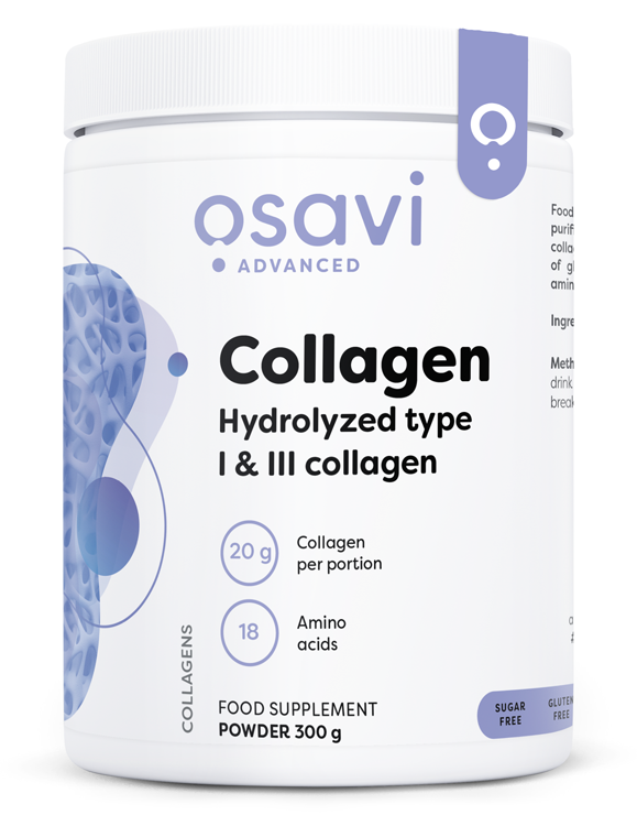 Osavi - Collagen Peptides - Hydrolyzed Type 1 & 3 - 300g