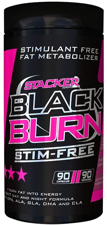 Stacker2 Europe - Black Burn STIM-Free - 90 caps