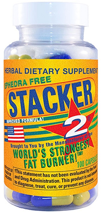 Stacker2 Europe - Stacker 2 Ephedra Free - 100 caps