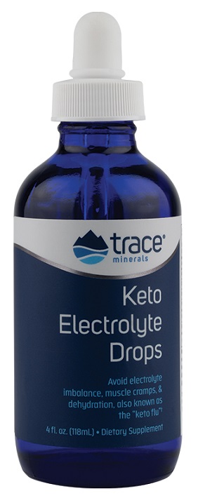 Trace Minerals - Keto Electrolyte Drops - 118 ml.