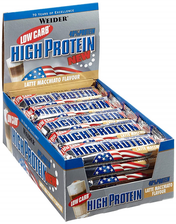 Weider - 40% Low Carb High Protein Bar