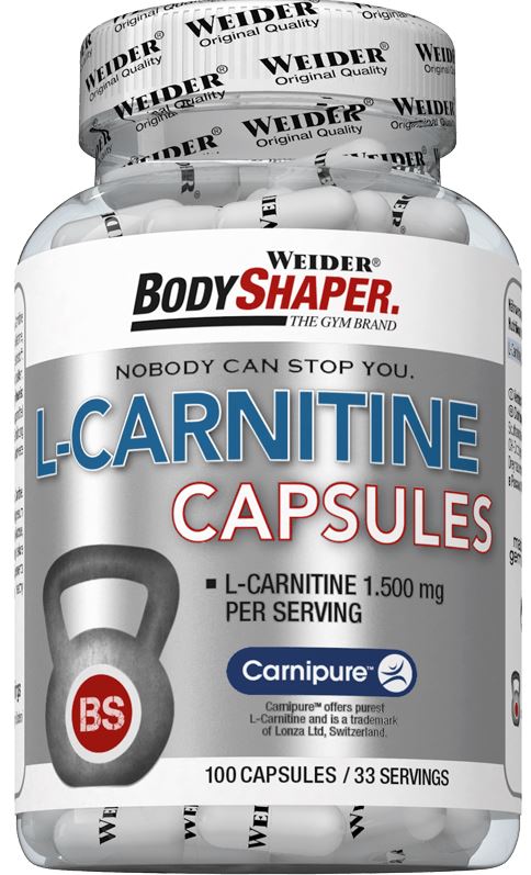 Weider - L-Carnitine Capsules - 100 caps