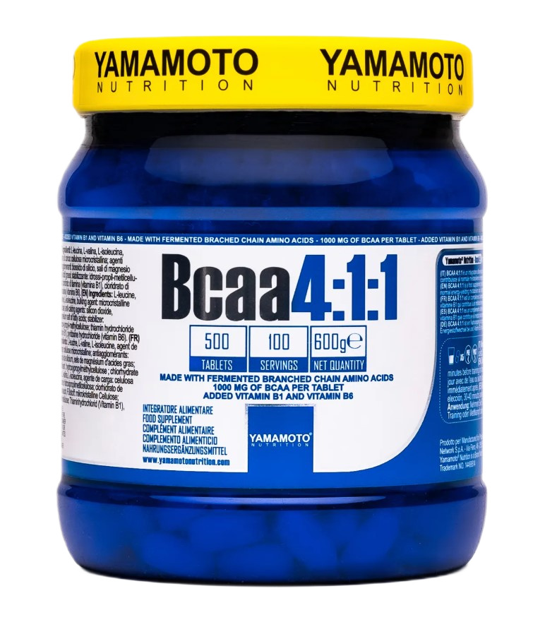 Yamamoto Nutrition - BCAA 4:1:1 - 500 tablets