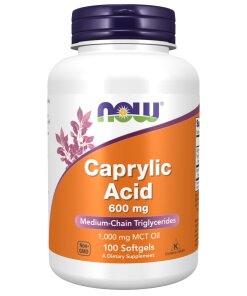 Caprylic Acid 600 mg Softgels