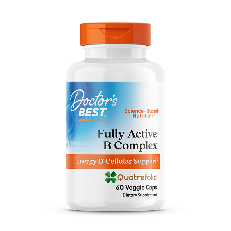 Doctor's Best Fully Active B Complex with Quatrefolic