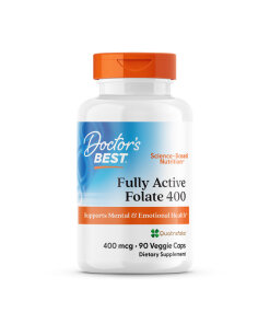 Doctor's Best Fully Active Folate 400 with Quatrefolic