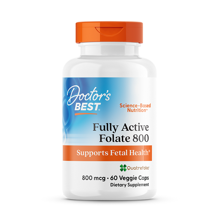 Doctor's Best Fully Active Folate 800