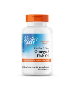 Doctor's Best Purified & Clear Omega 3 Fish Oil
