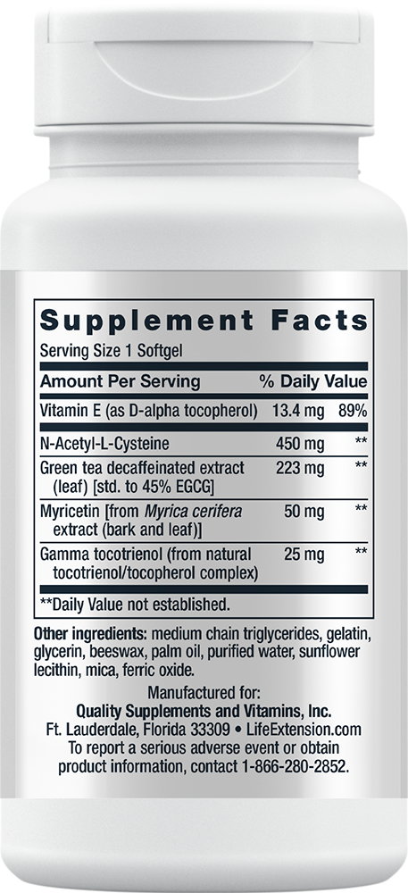 Life Extension - Geroprotect, Ageless Cell - 30 mehkih kapsul - slika 2