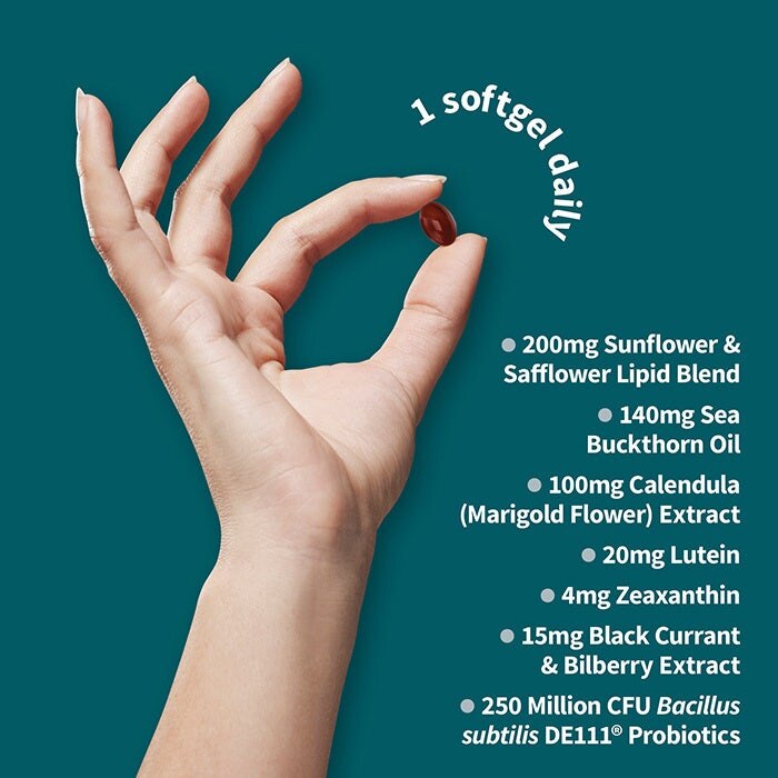 Garden of Life - Zeliščni dodatek za zdravje oči, 30 veganskih mehkih kapsul - slika 3