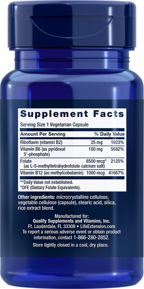 Life Extension - Homocysteine Resist, 60 kapsul - slika 2