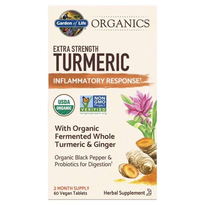 Eco Supplements - Organics Extra Strength Turmeric Tablets