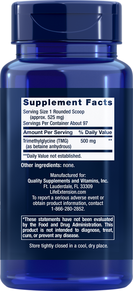 Life Extension - TMG v prahu, 50g - slika 2