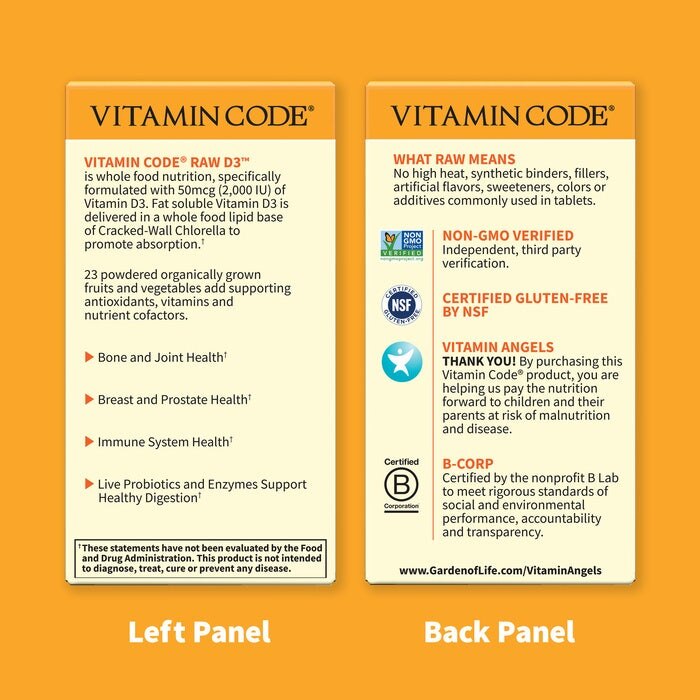 Vitamin Code Raw D3, 2000 IU - 60 kapsul - slika 3