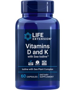 Eco Supplements - Vitamins D and K with Sea-Iodine™