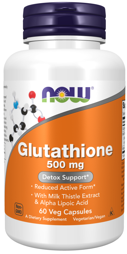 NOW Foods - Glutation, 500 mg - 120 kapsul - slika 4