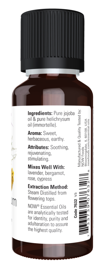 NOW Foods - Mešanica eteričnega olja helihrysum, 30 ml - slika 2