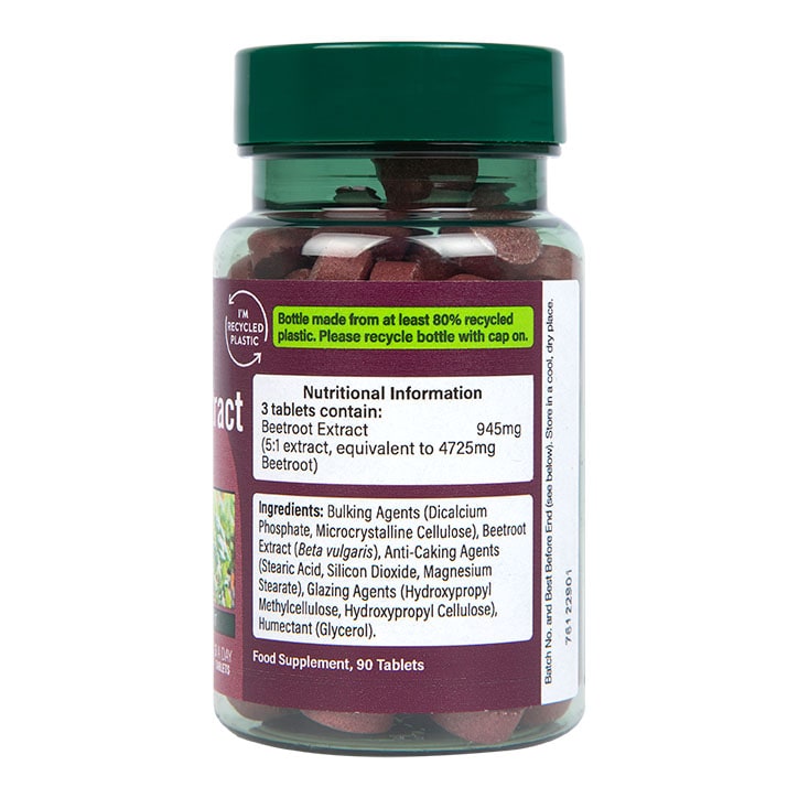 Holland & Barrett - Ekstrakt rdeče pese, 945mg - 90 tablet - slika 3