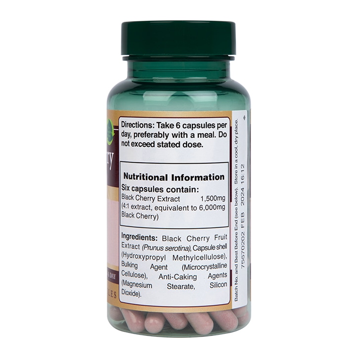 Holland & Barrett - Ekstrakt črnih češenj, 1500mg - 120 kapsul - slika 3