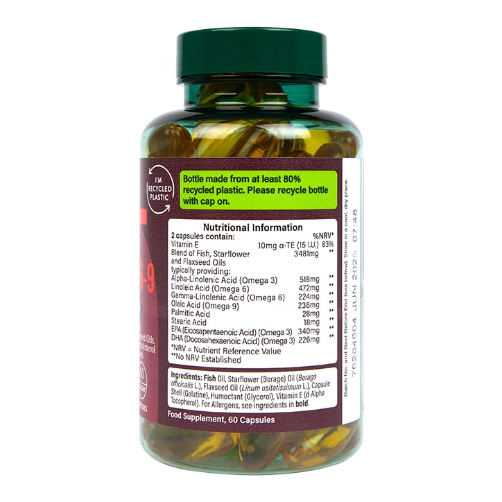 Holland & Barrett - Visoka moč Triple Omega 3-6-9, 60 kapsul - slika 3