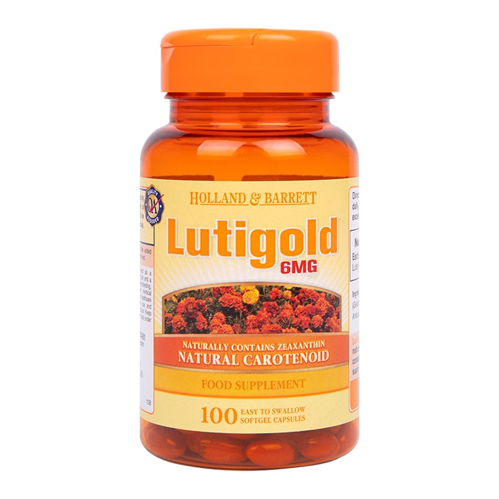Holland & BarrettLutigold Lutein 100 Capsules 6mg(156)Eye Health