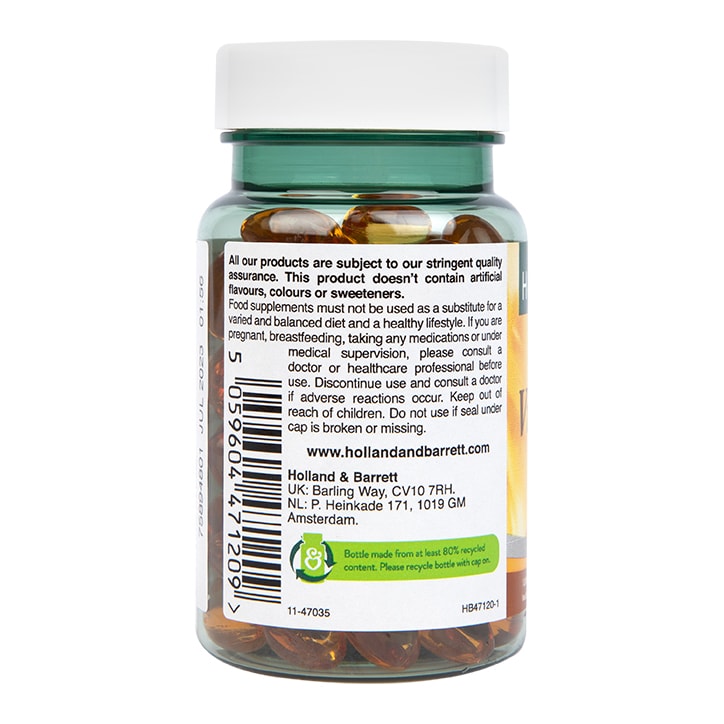Holland & Barrett - Naravni vitamin E, 400 IU - 90 kapsul - slika 2
