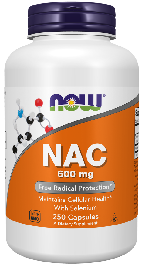 NOW Foods - NAC z selenom, 600 mg, 250 kapsul - slika 4