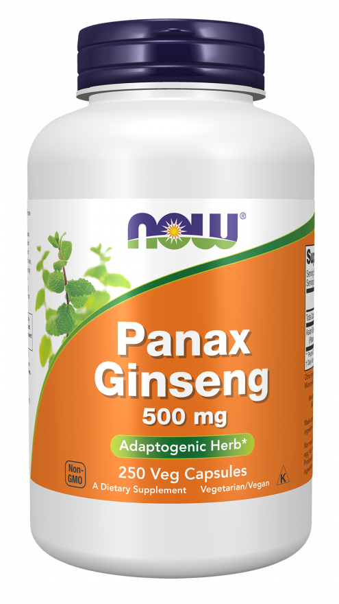 NOW Foods - Panax ginseng 500 mg, 250 kapsule - slika 4