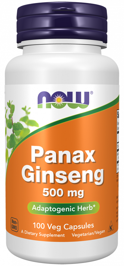 Panax Ginseng 500 mg Veg Capsules