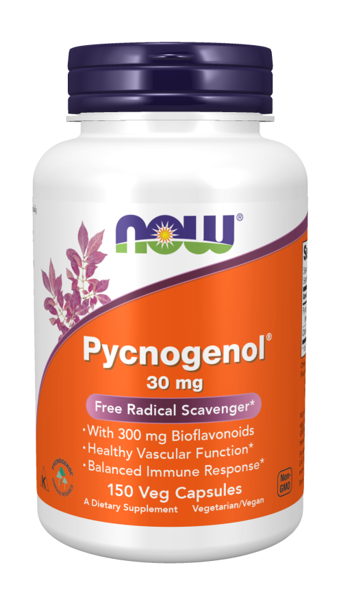 NOW Foods - Pycnogenol 30 mg, 60 kapsul - slika 4
