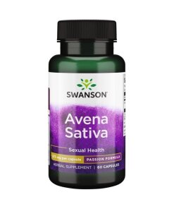 SWANSON Avena Sativa 575mg 60 kaps