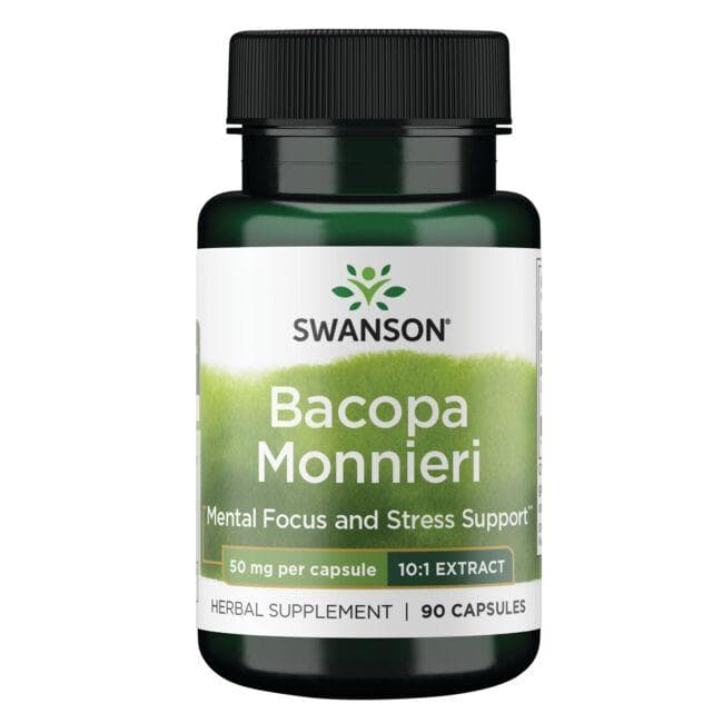 SWANSON Bacopa Monnieri 10:1 extract 90 kaps