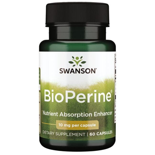 SWANSON Bioperine 10mg 60 kaps
