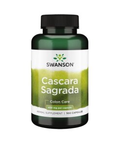 SWANSON Cascara Sagrada 450mg 100kaps