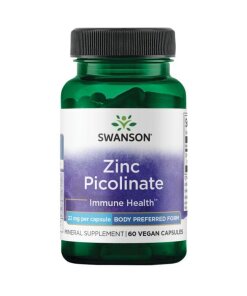 SWANSON Cynk (pikolinian) 22mg 60 kaps