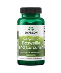 SWANSON FS Boswellia+Curcumin 60kaps