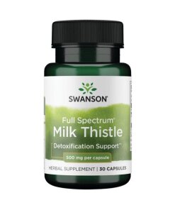 SWANSON FS Milk Thistle 500mg 30 kaps