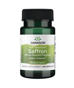 SWANSON FS Szafran 15mg 60 kaps