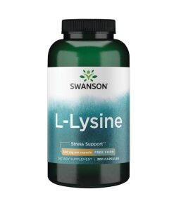 SWANSON L-Lizyna 500mg 300 kaps
